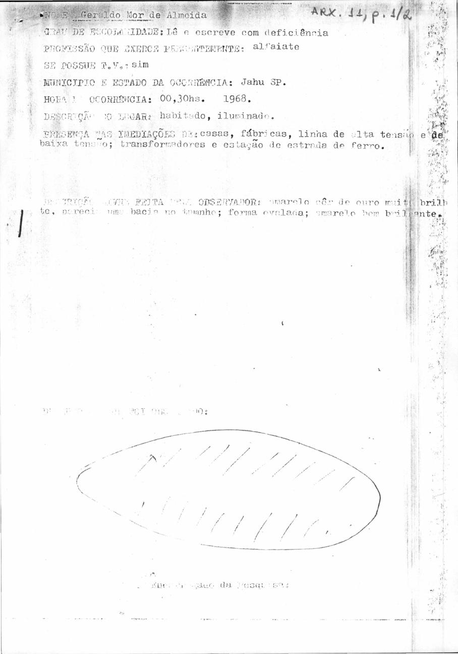 página do documento