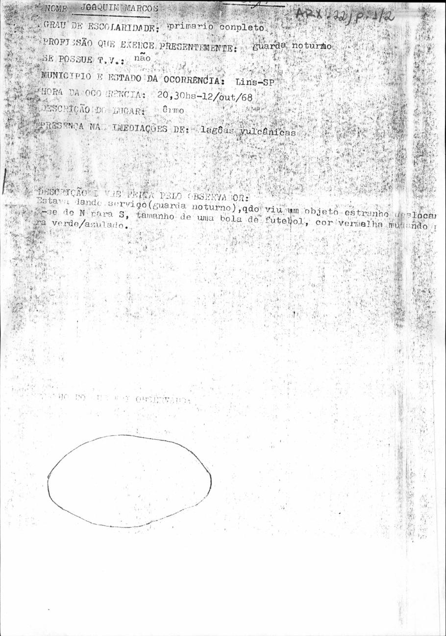 página do documento