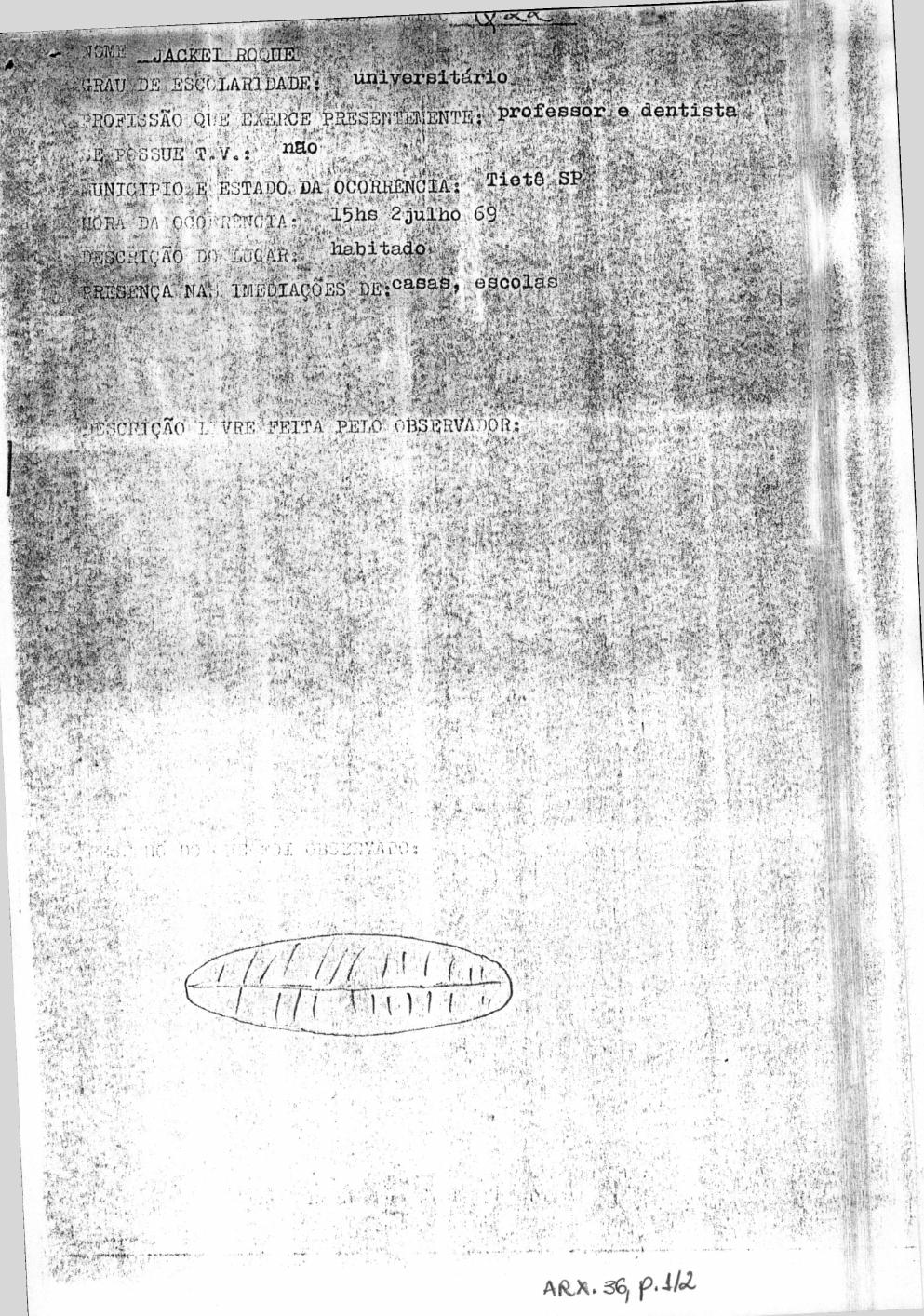 página do documento