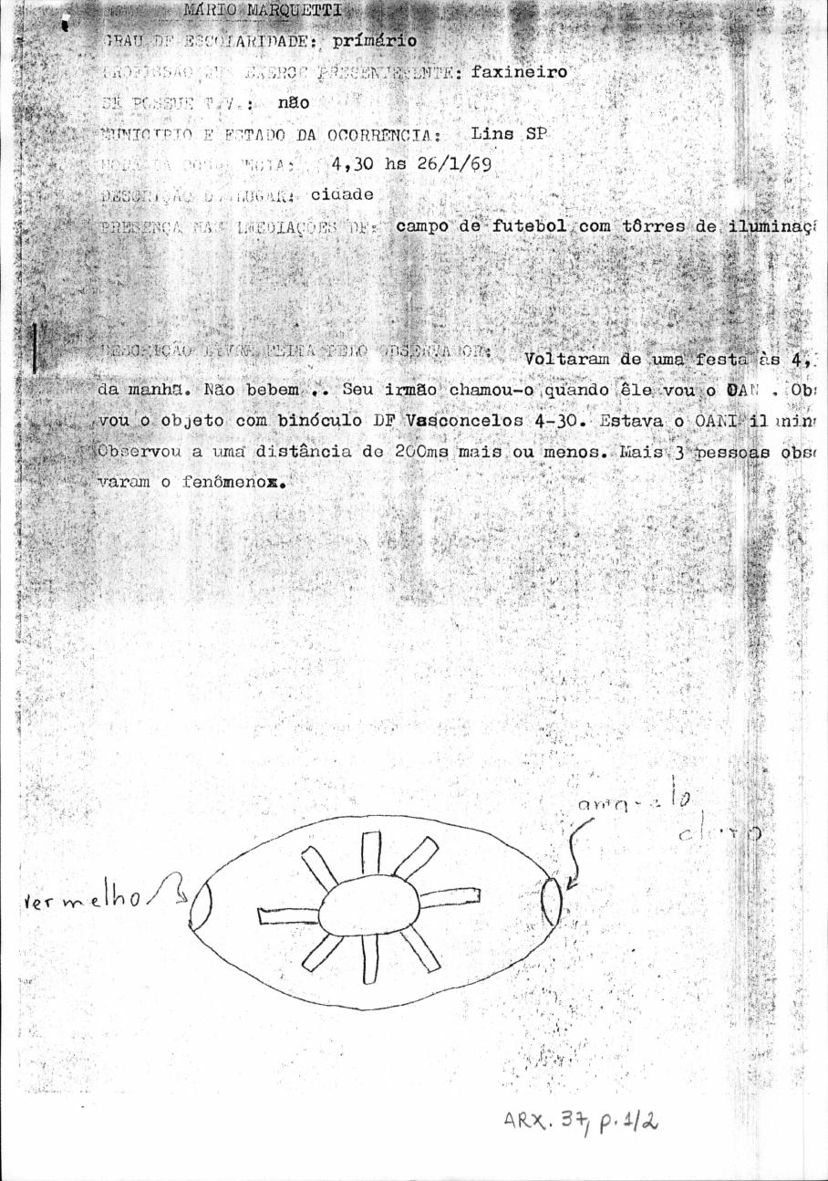 página do documento