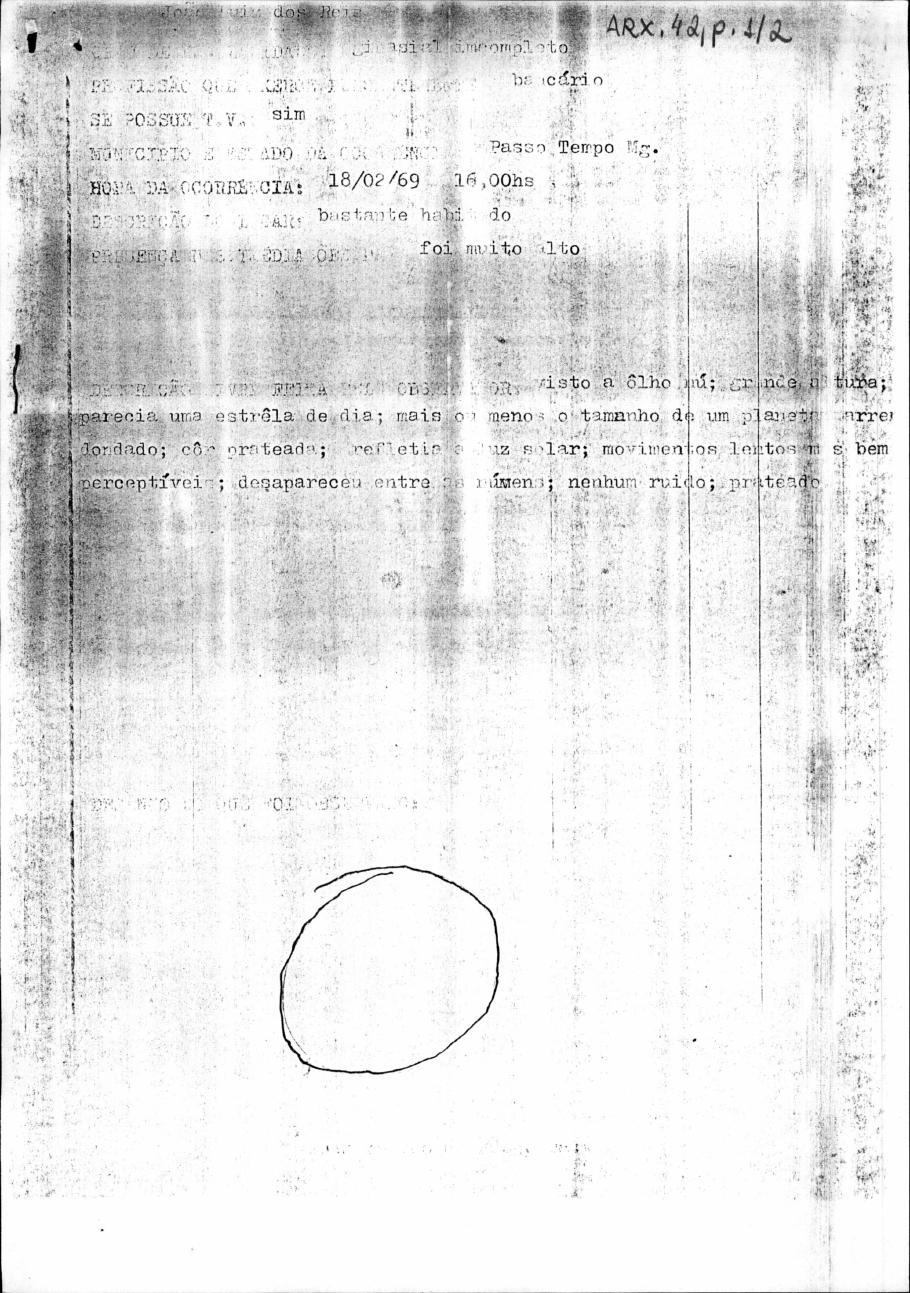 página do documento