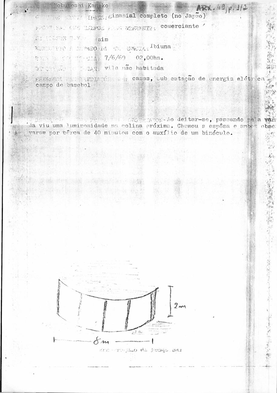 página do documento