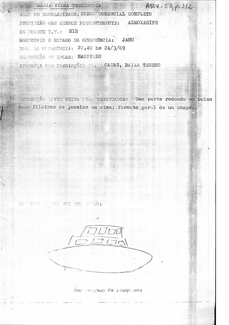página do documento