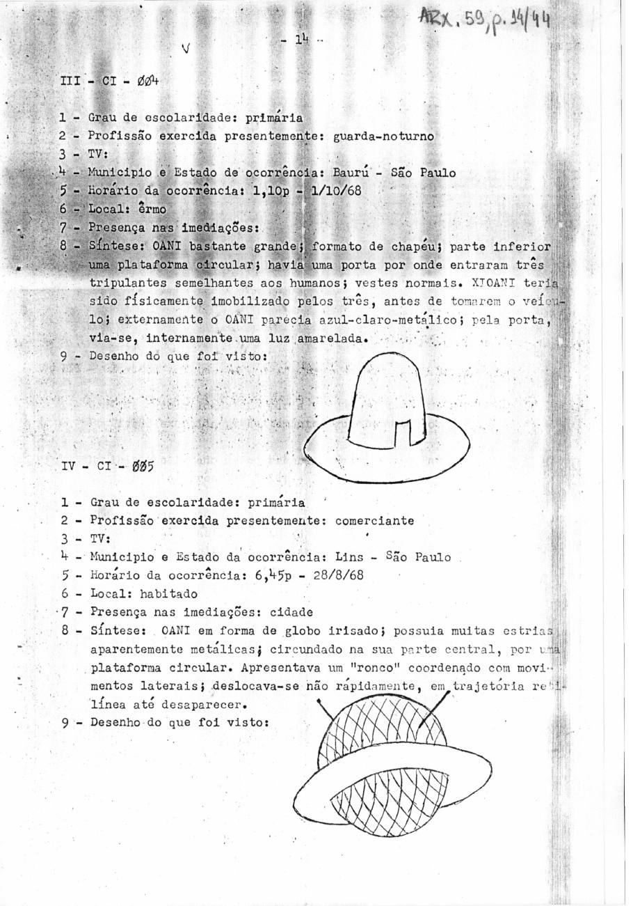 página do documento