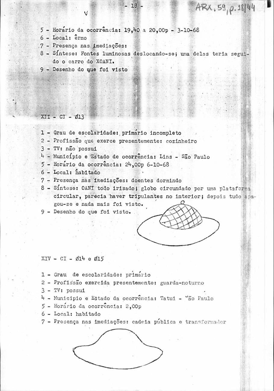 página do documento