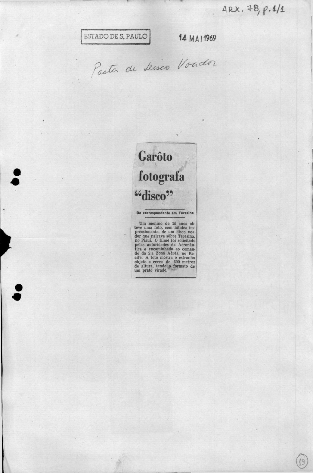 página do documento