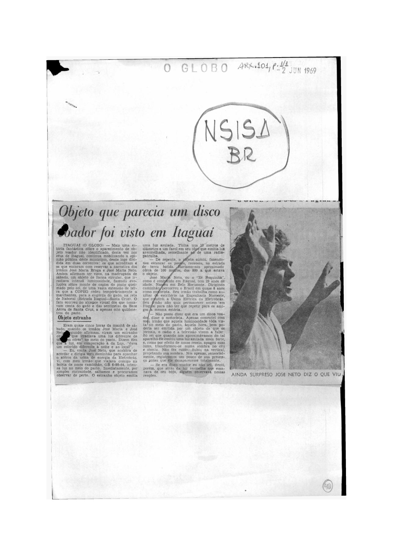 página do documento