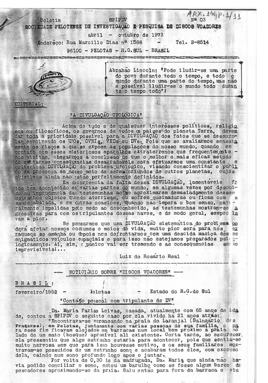 página do documento