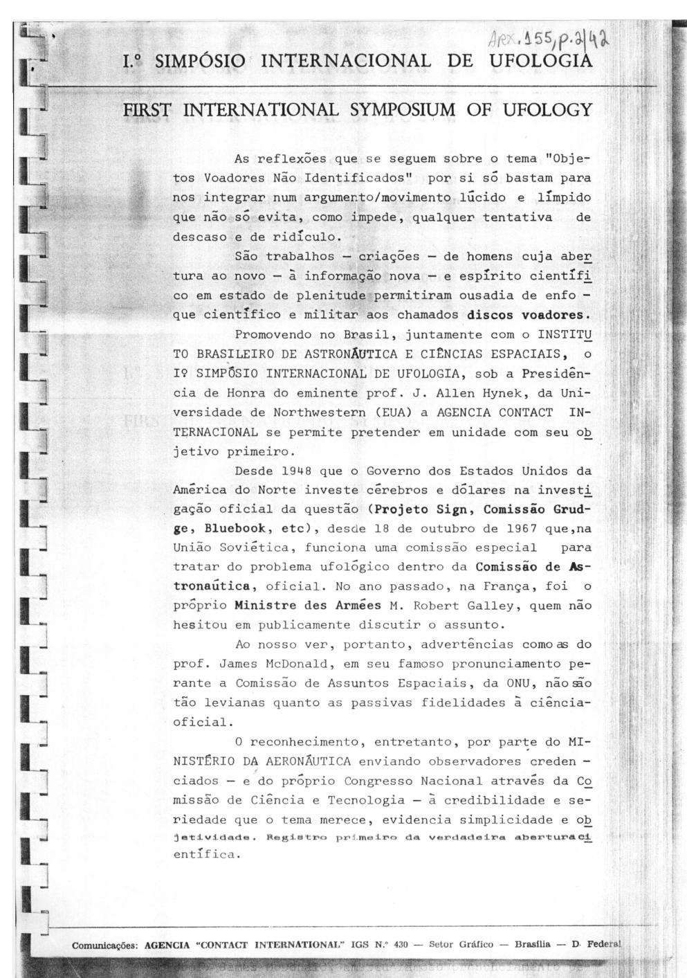 página do documento