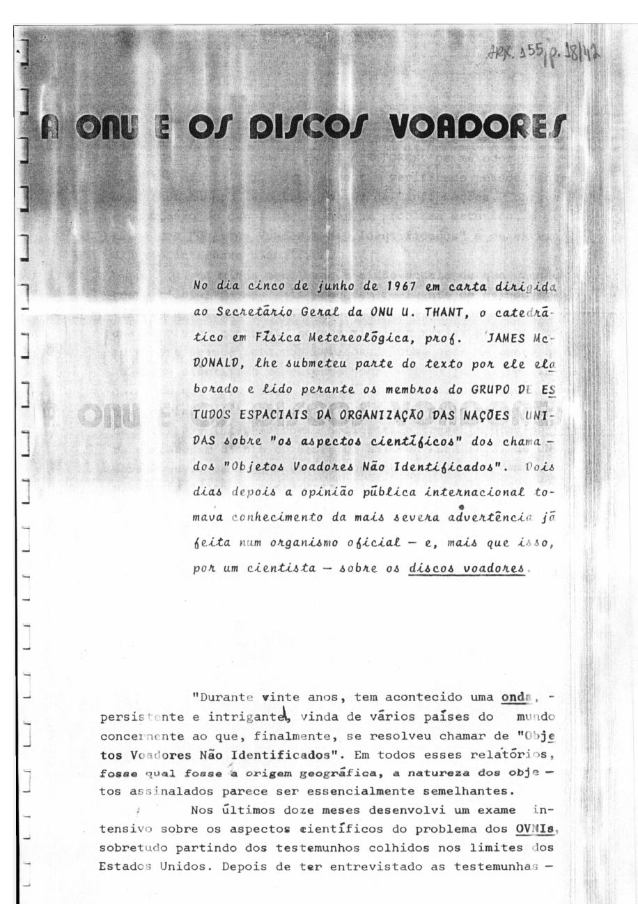 página do documento