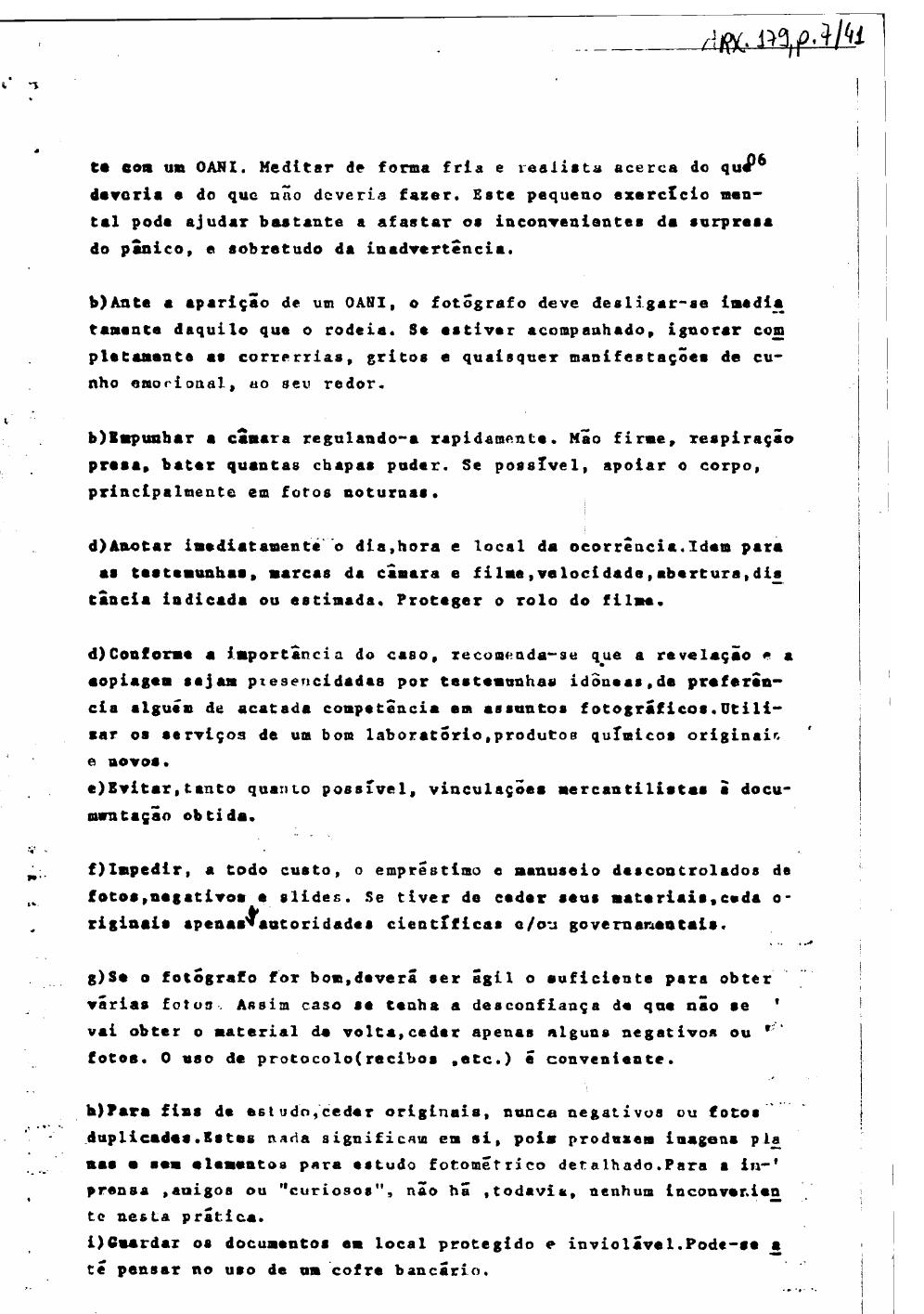 página do documento