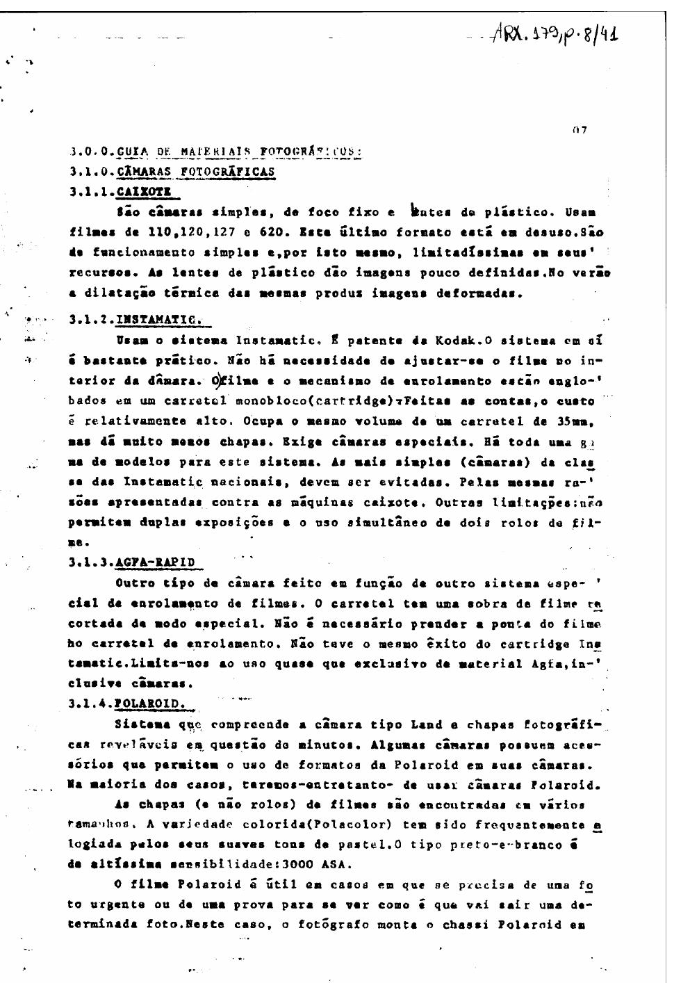 página do documento