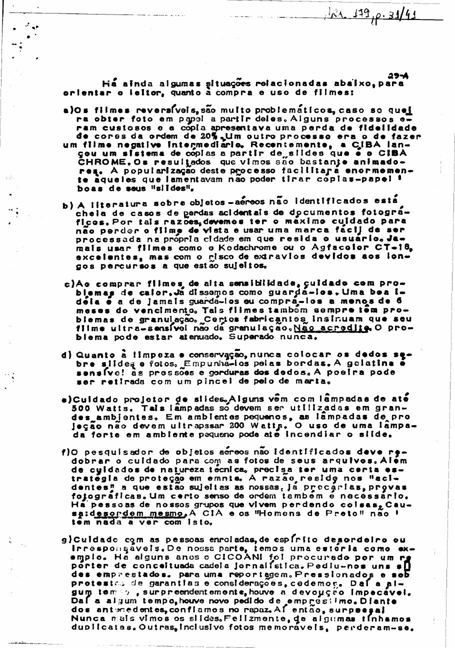 página do documento