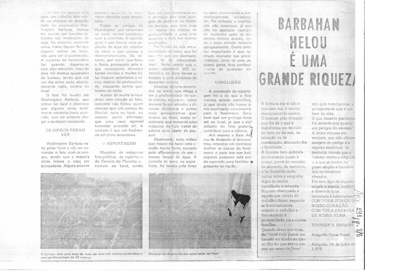 página do documento
