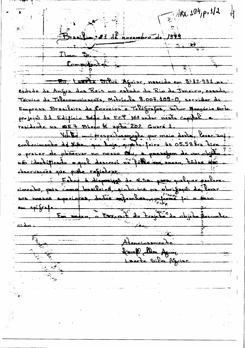 página do documento