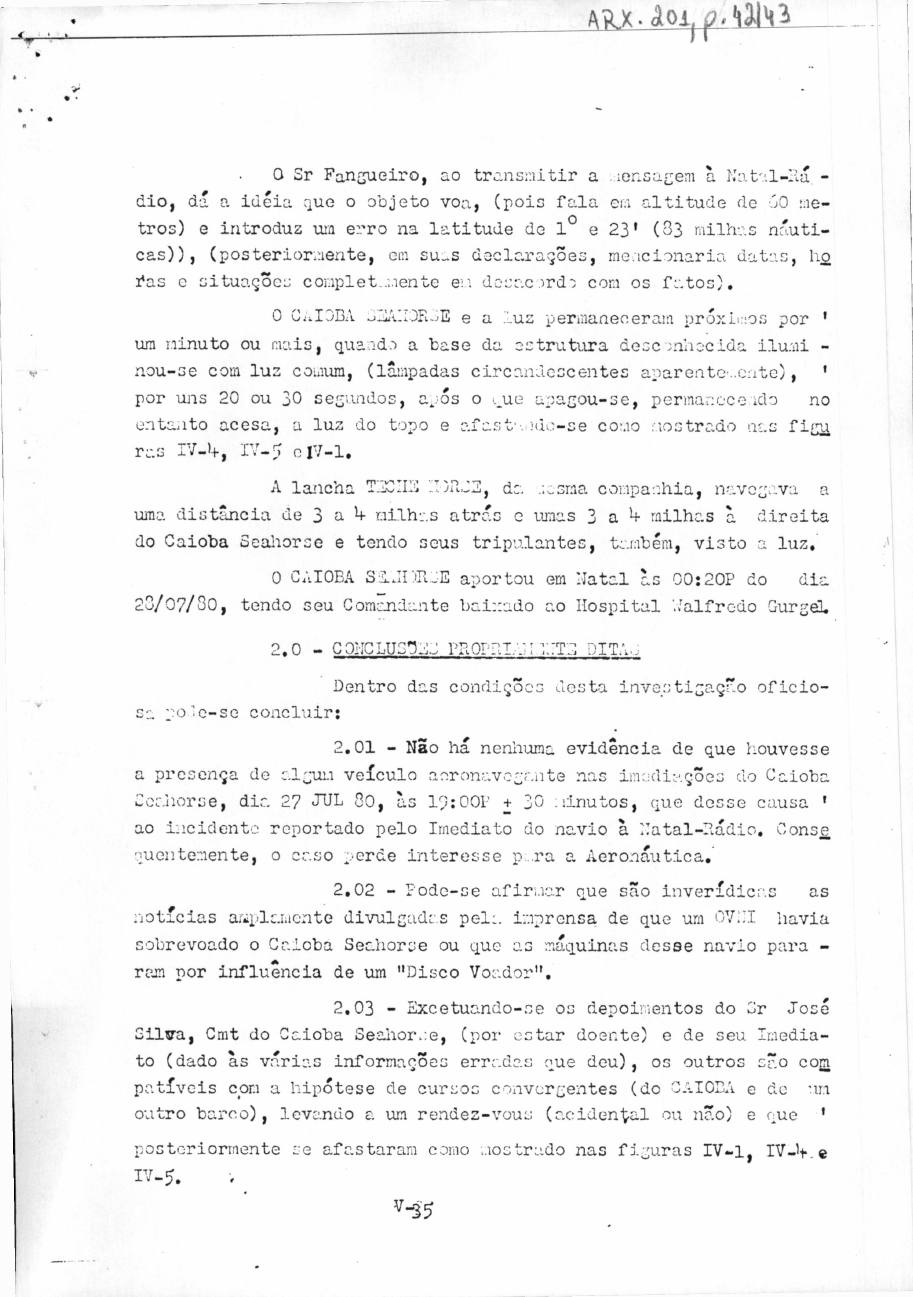página do documento