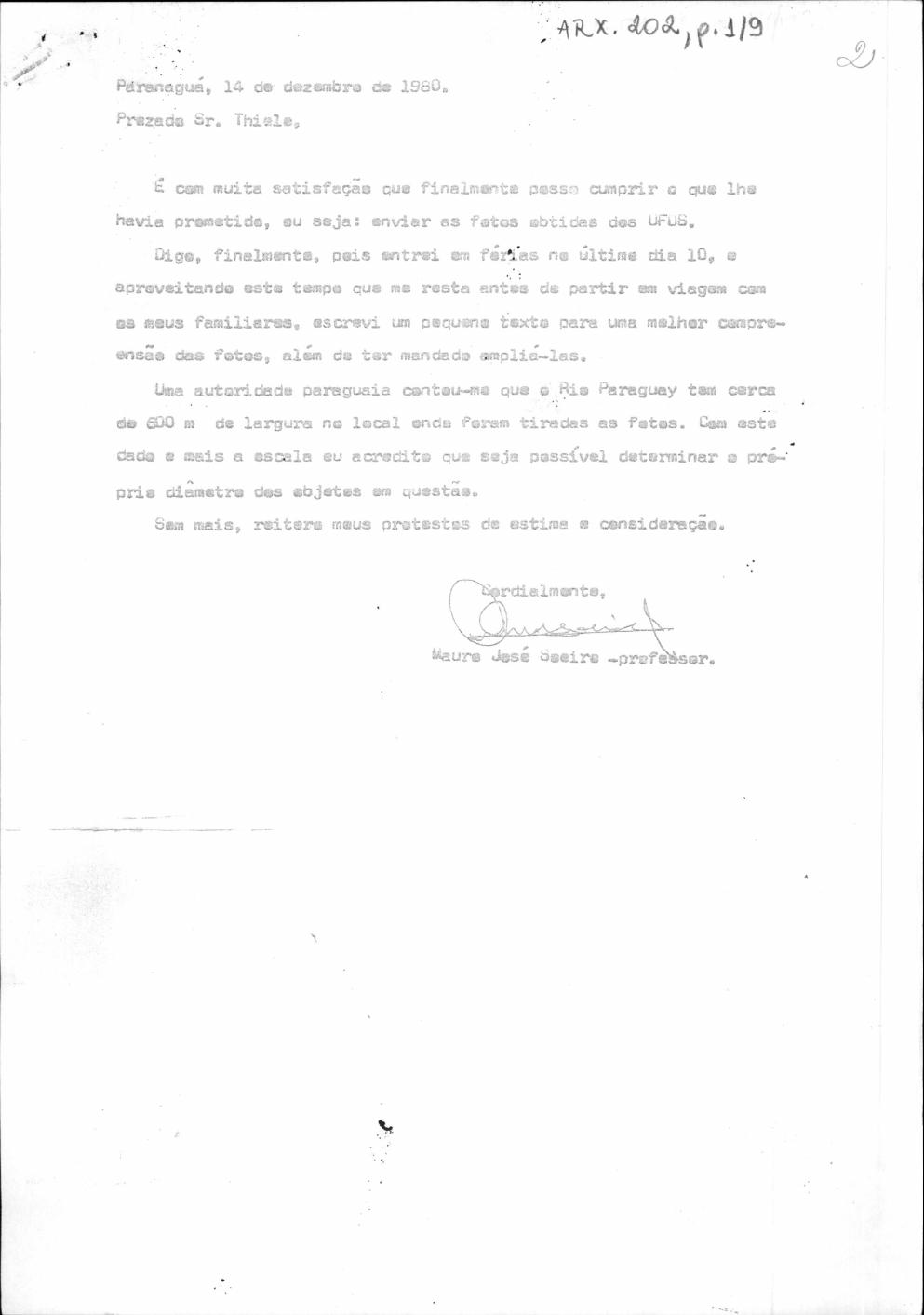 página do documento