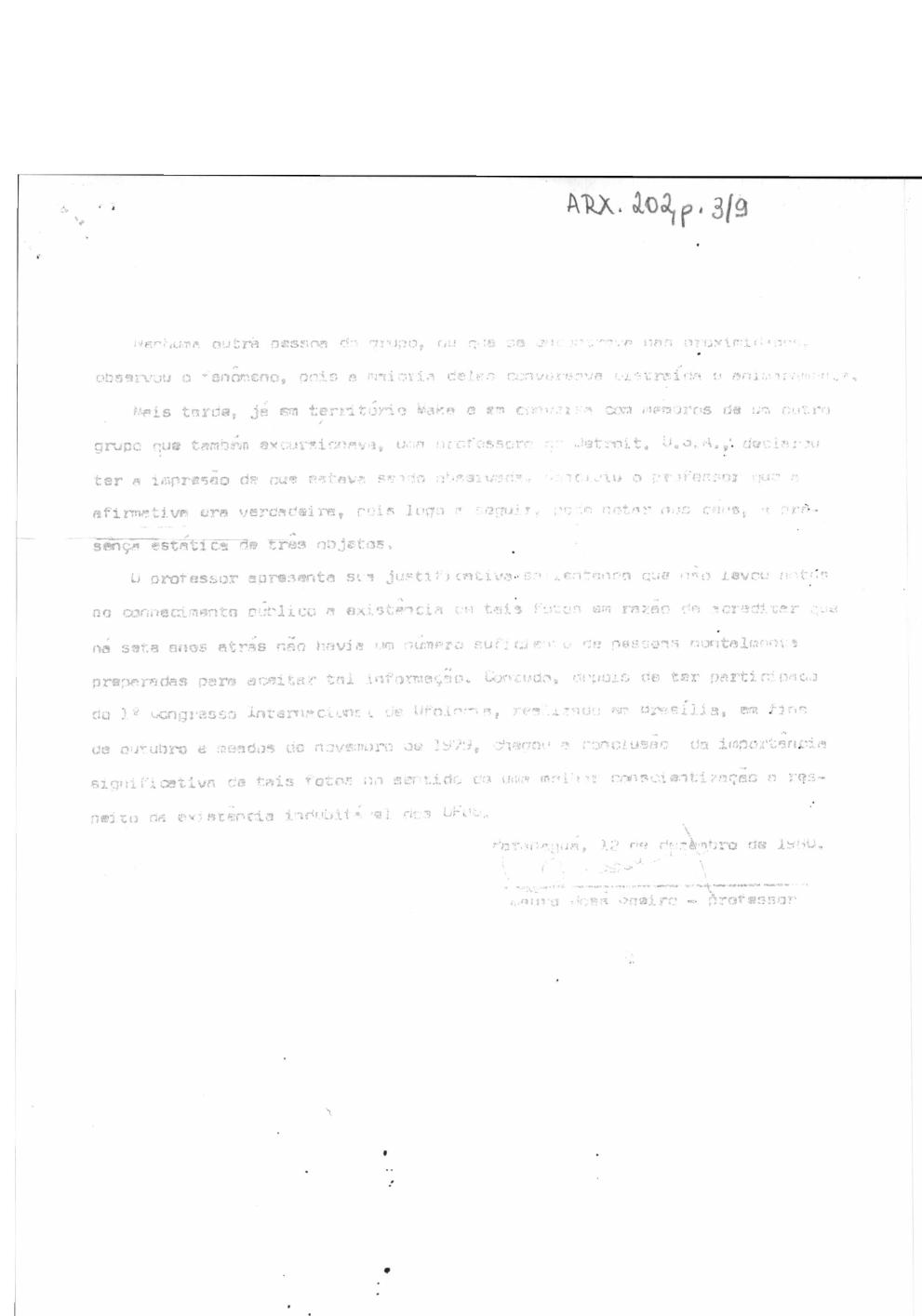 página do documento