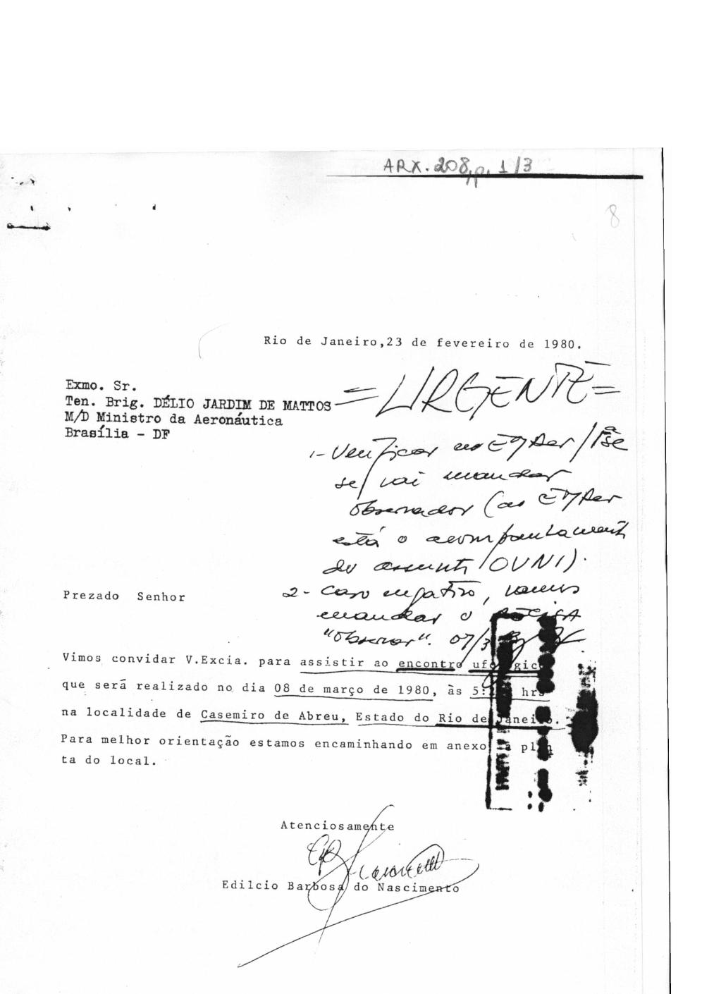 página do documento