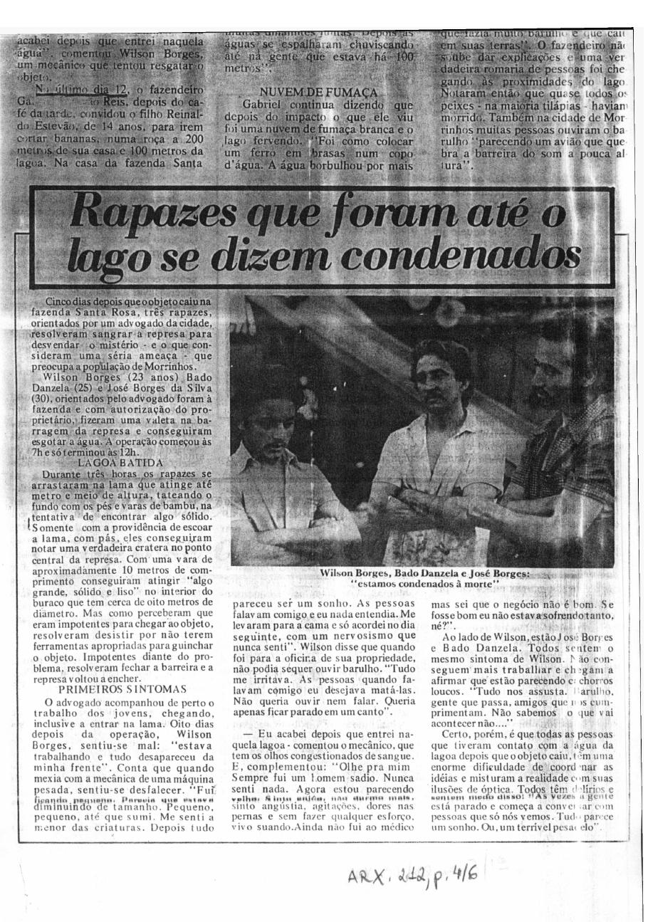 página do documento