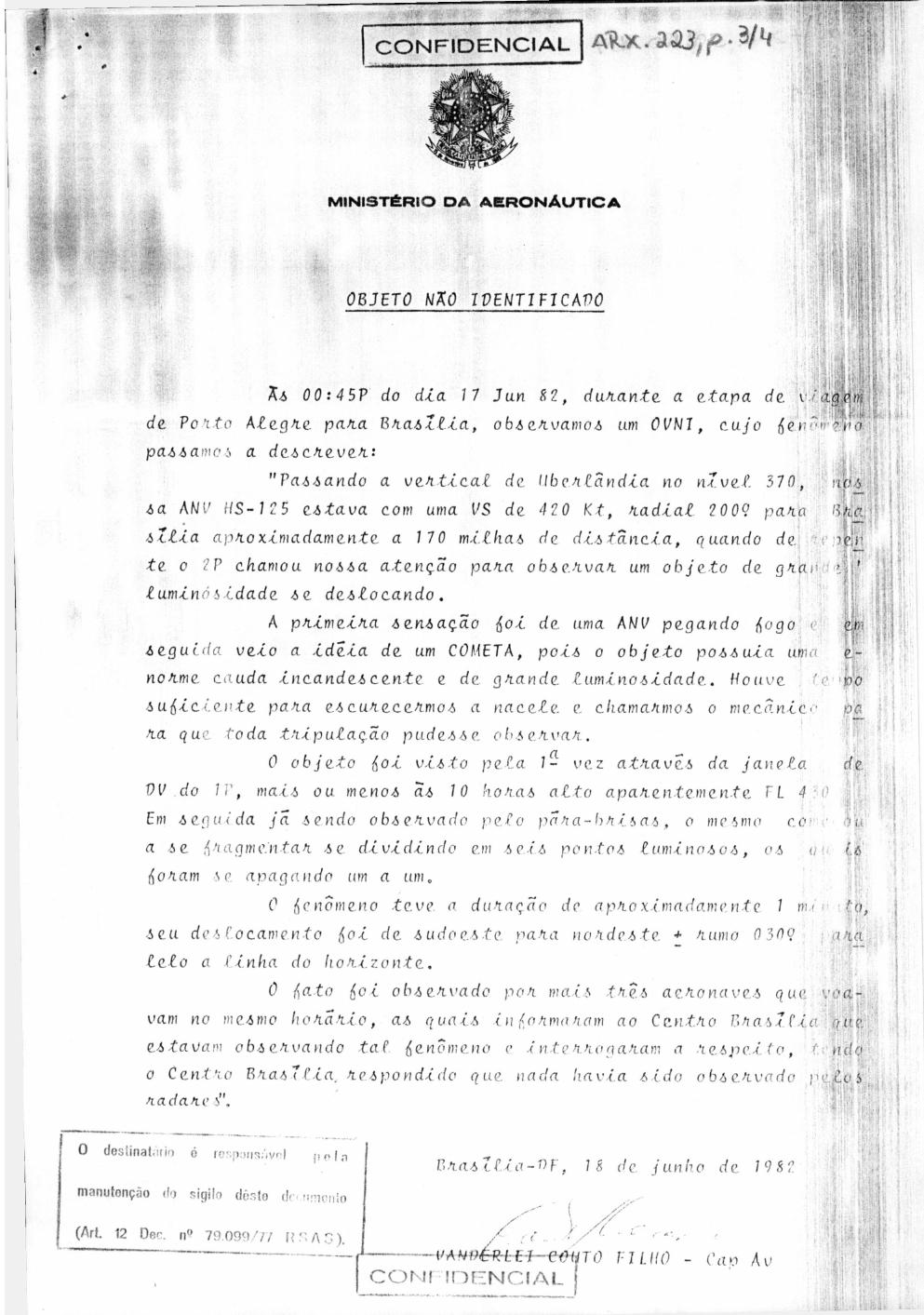 página do documento