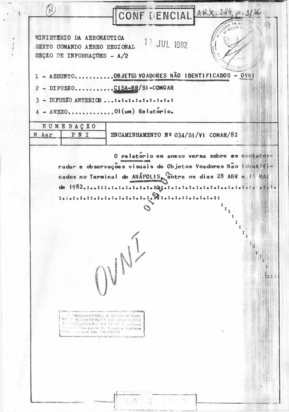 página do documento