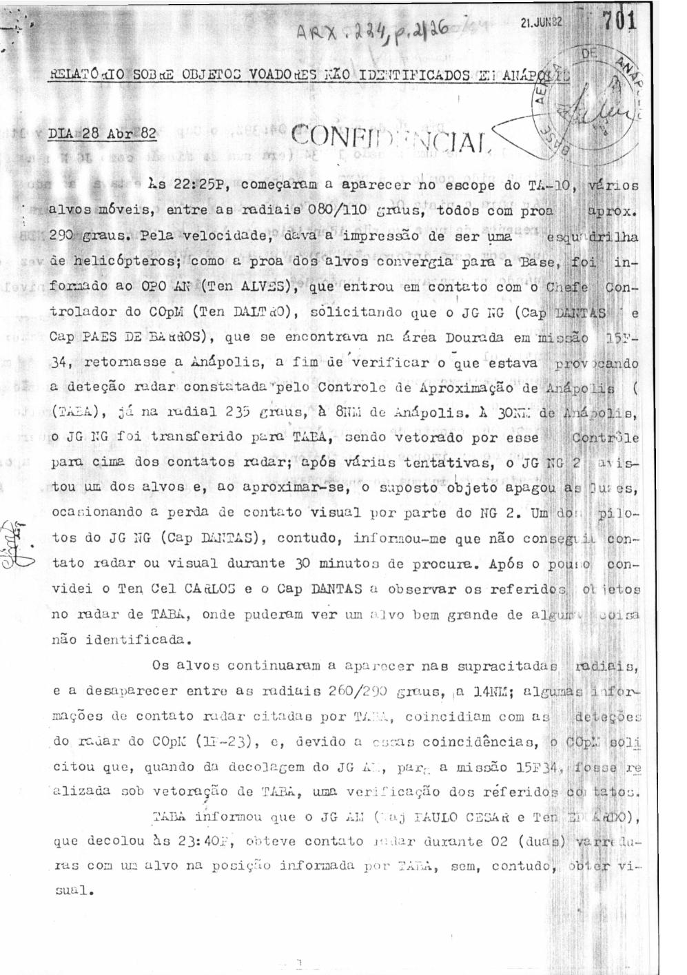 página do documento