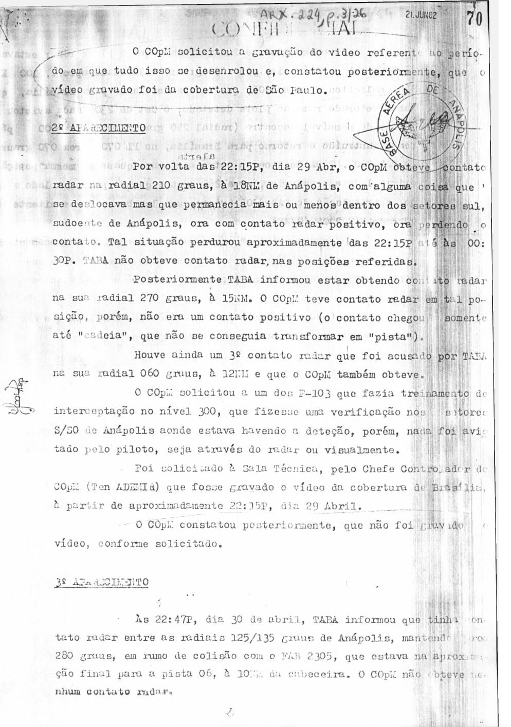página do documento