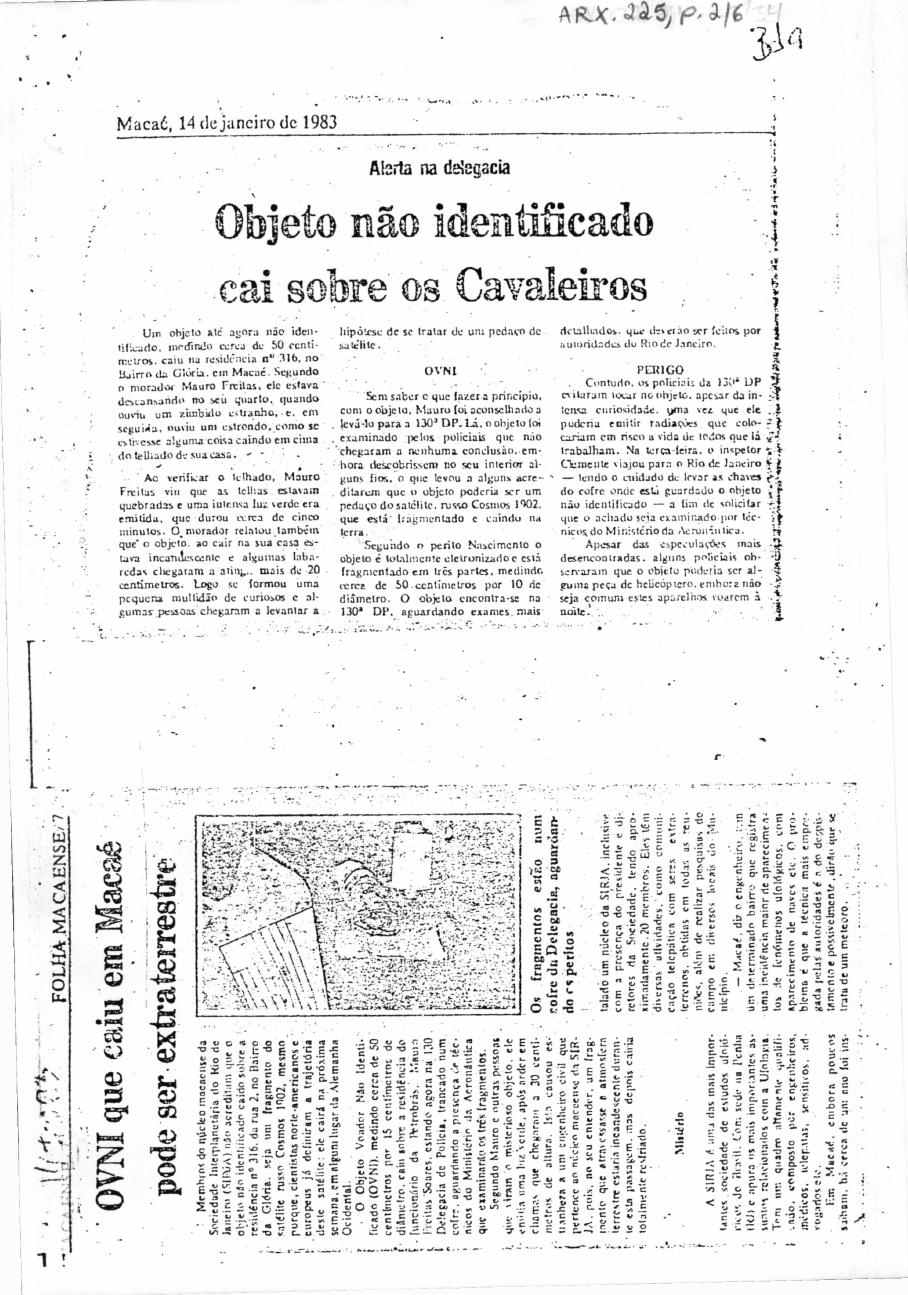 página do documento