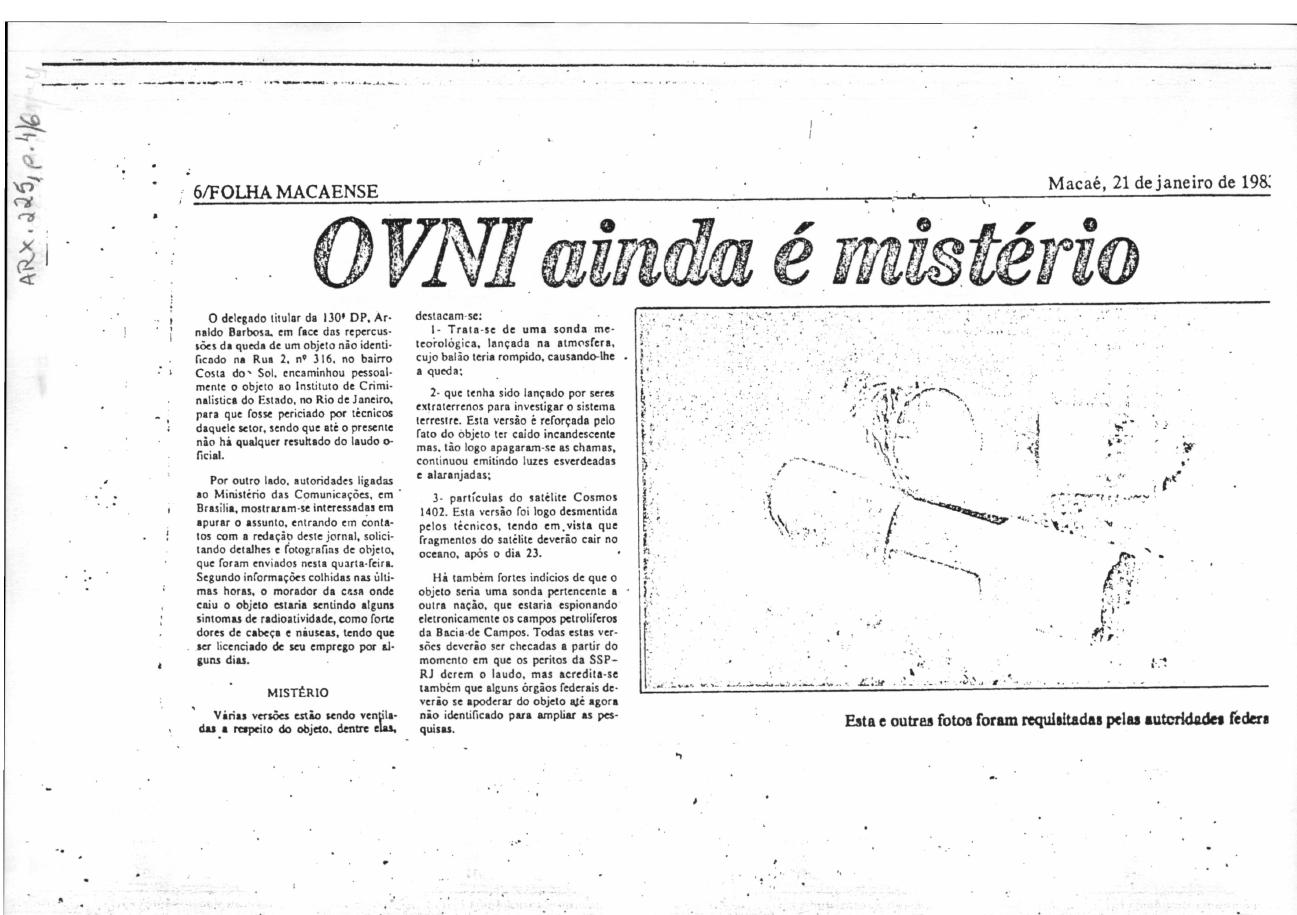 página do documento