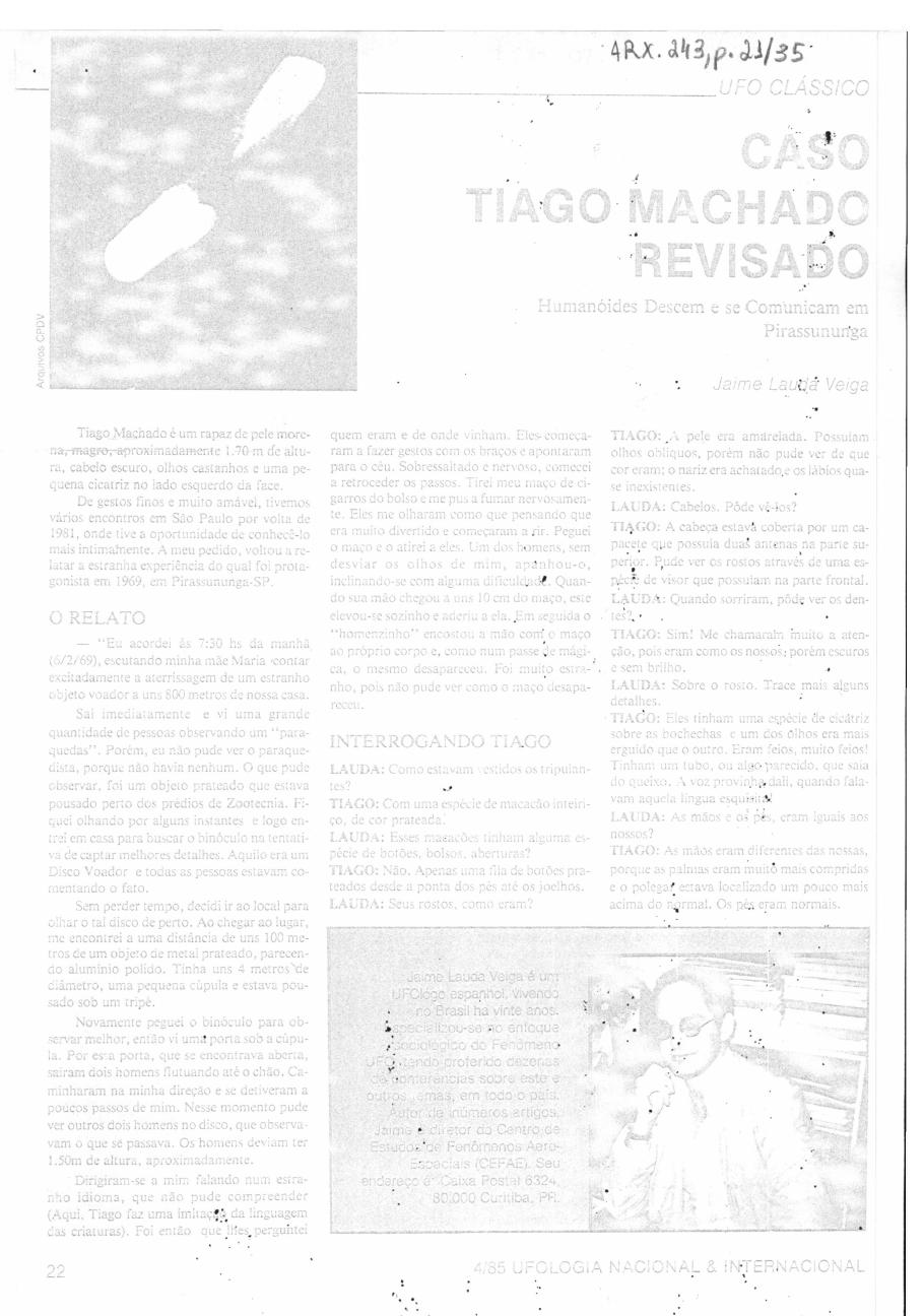 página do documento