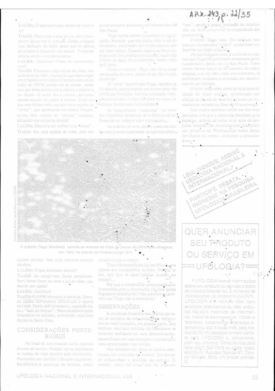 página do documento