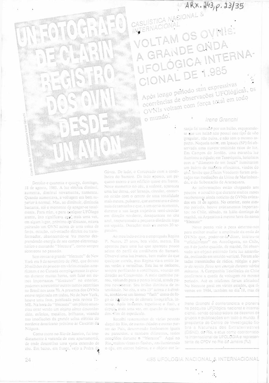 página do documento