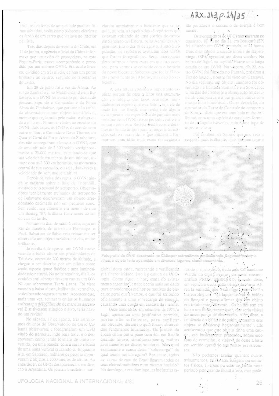 página do documento
