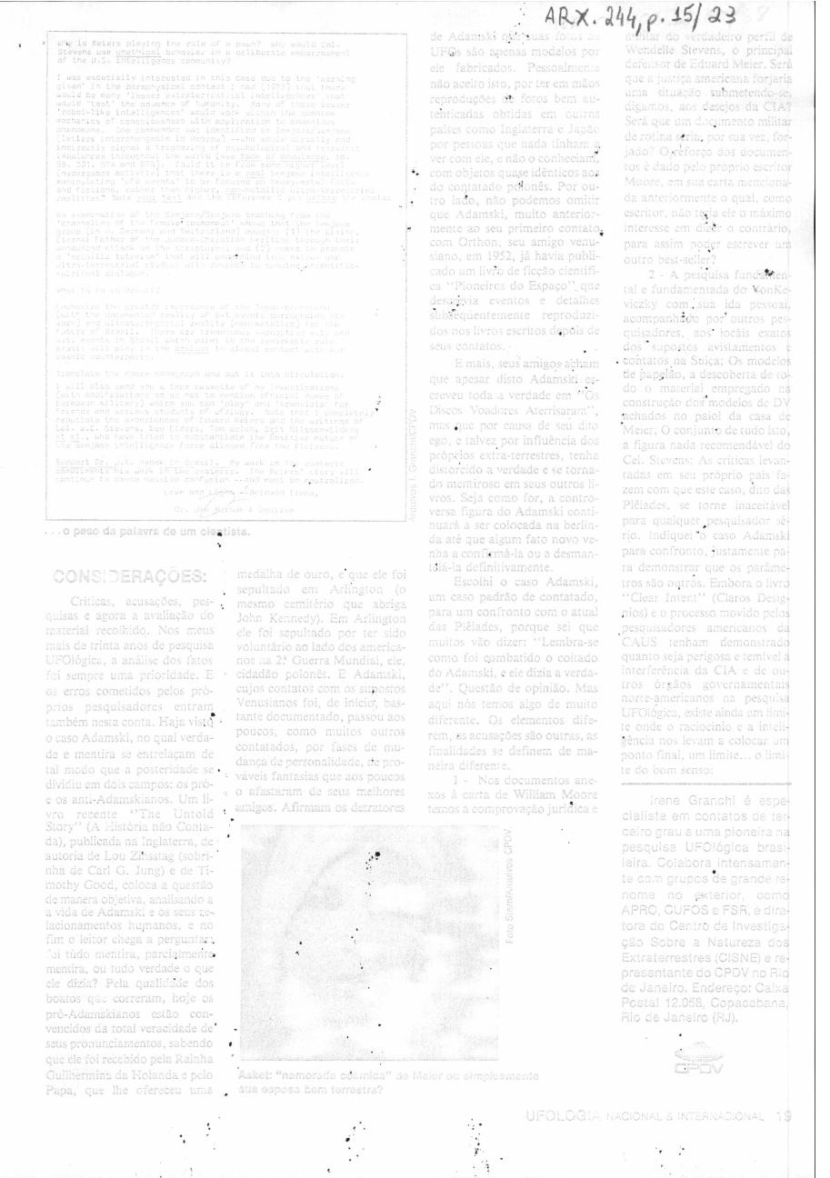 página do documento