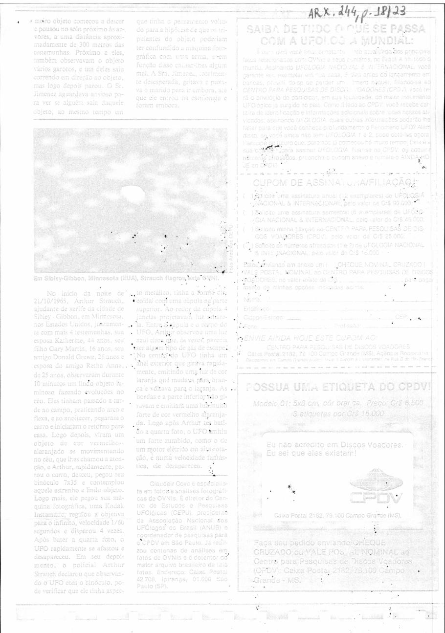 página do documento