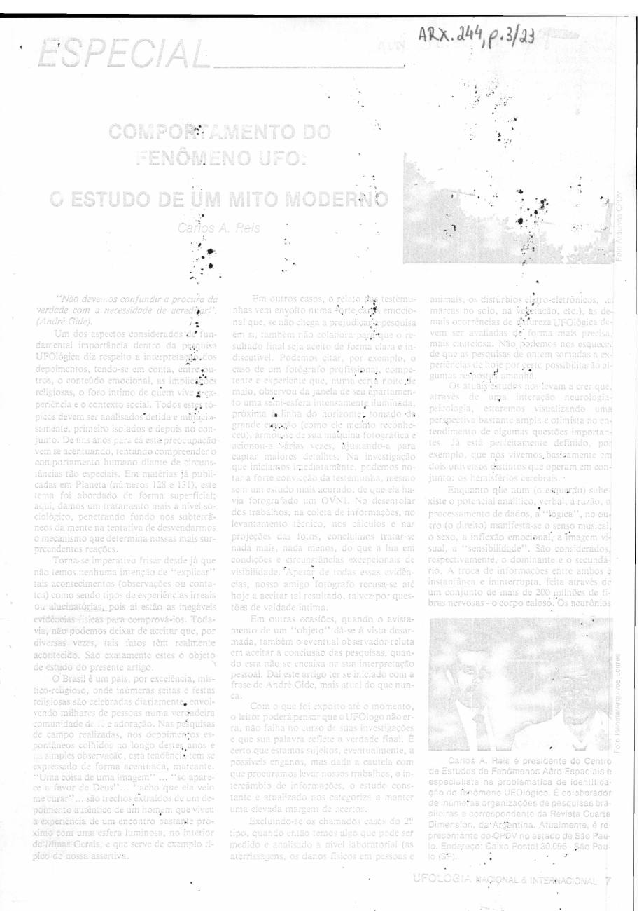 página do documento