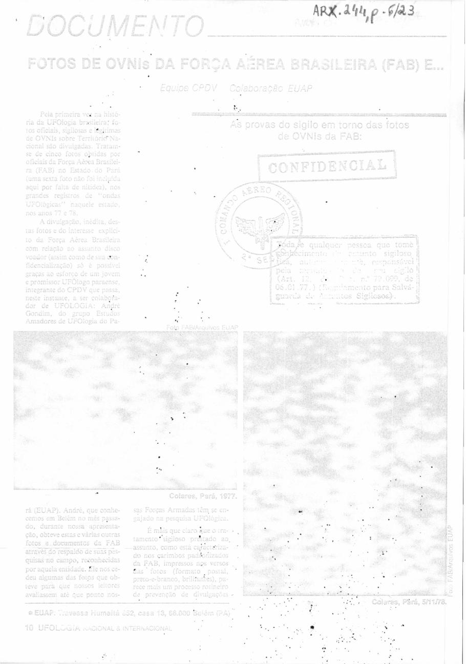 página do documento