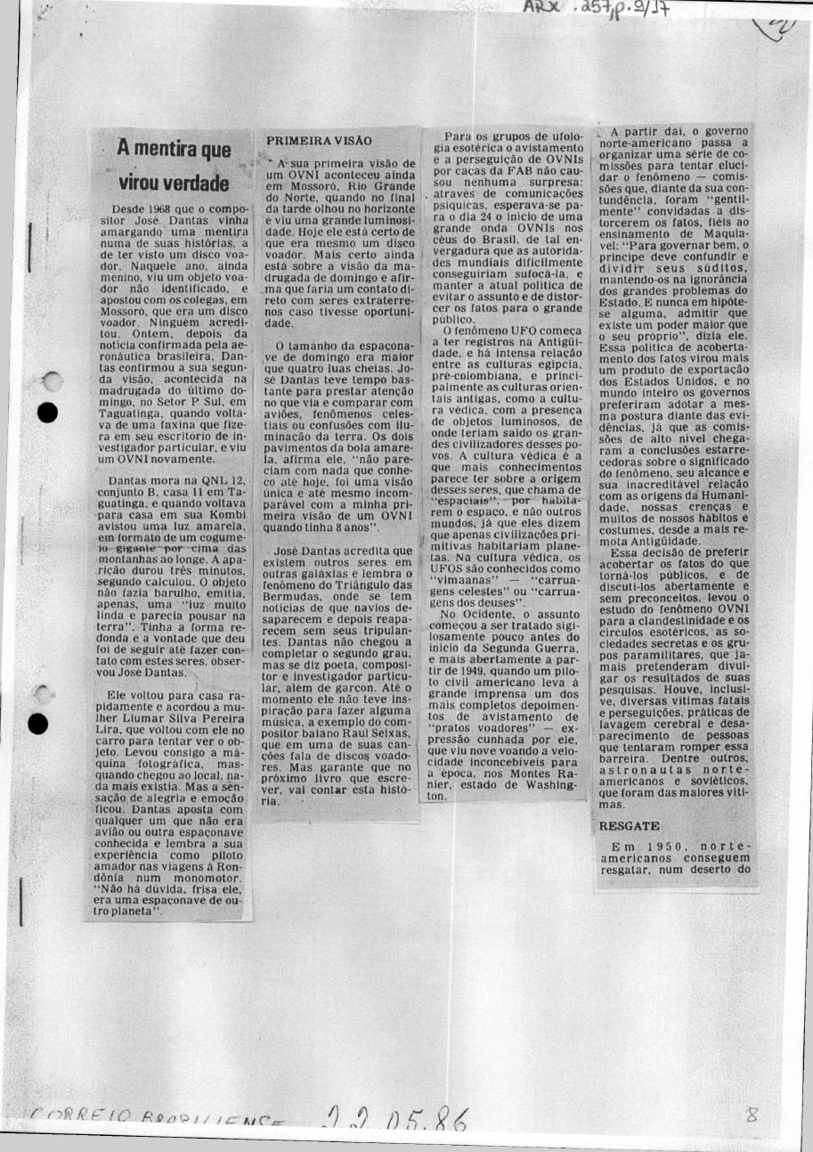 página do documento