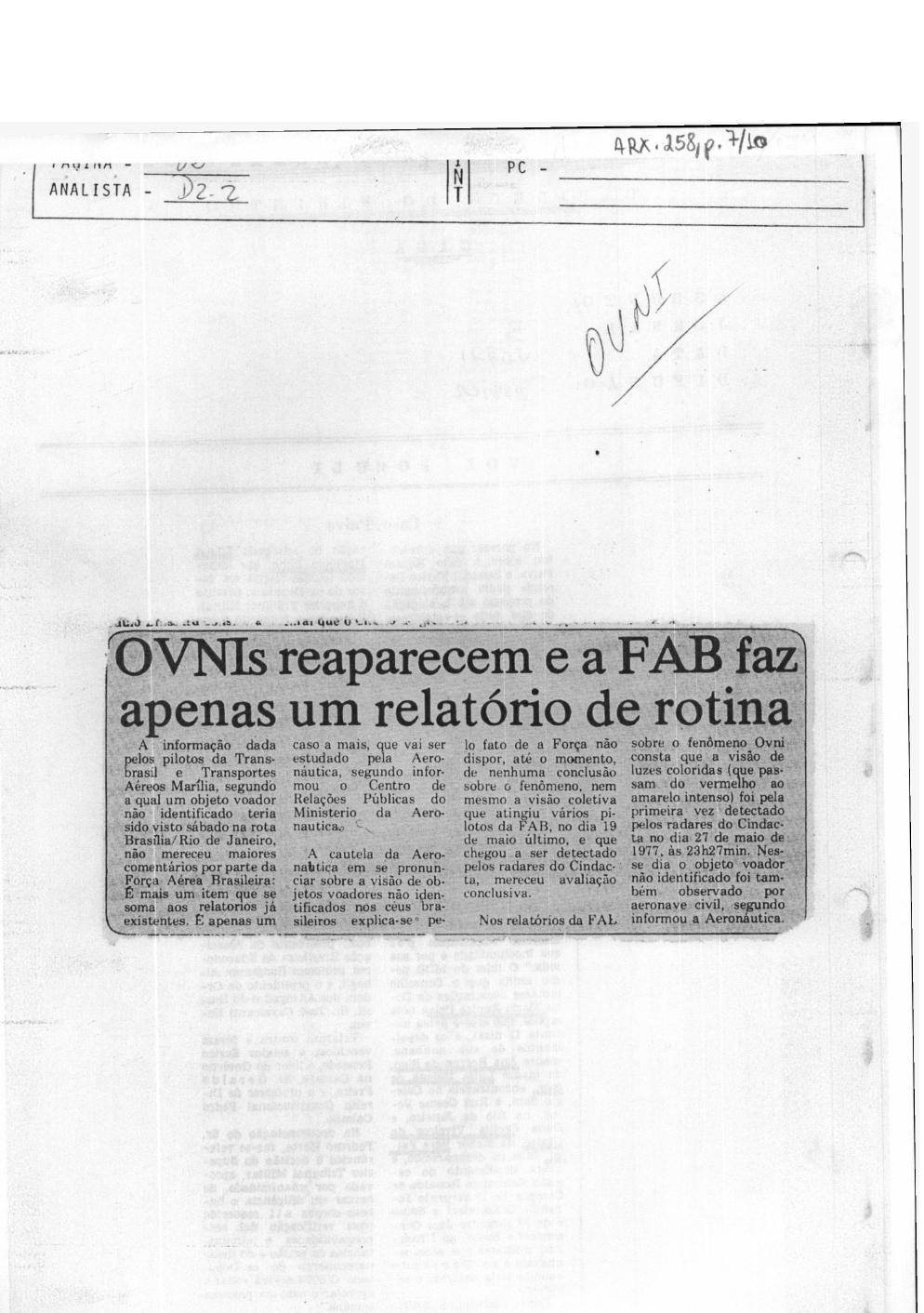 página do documento