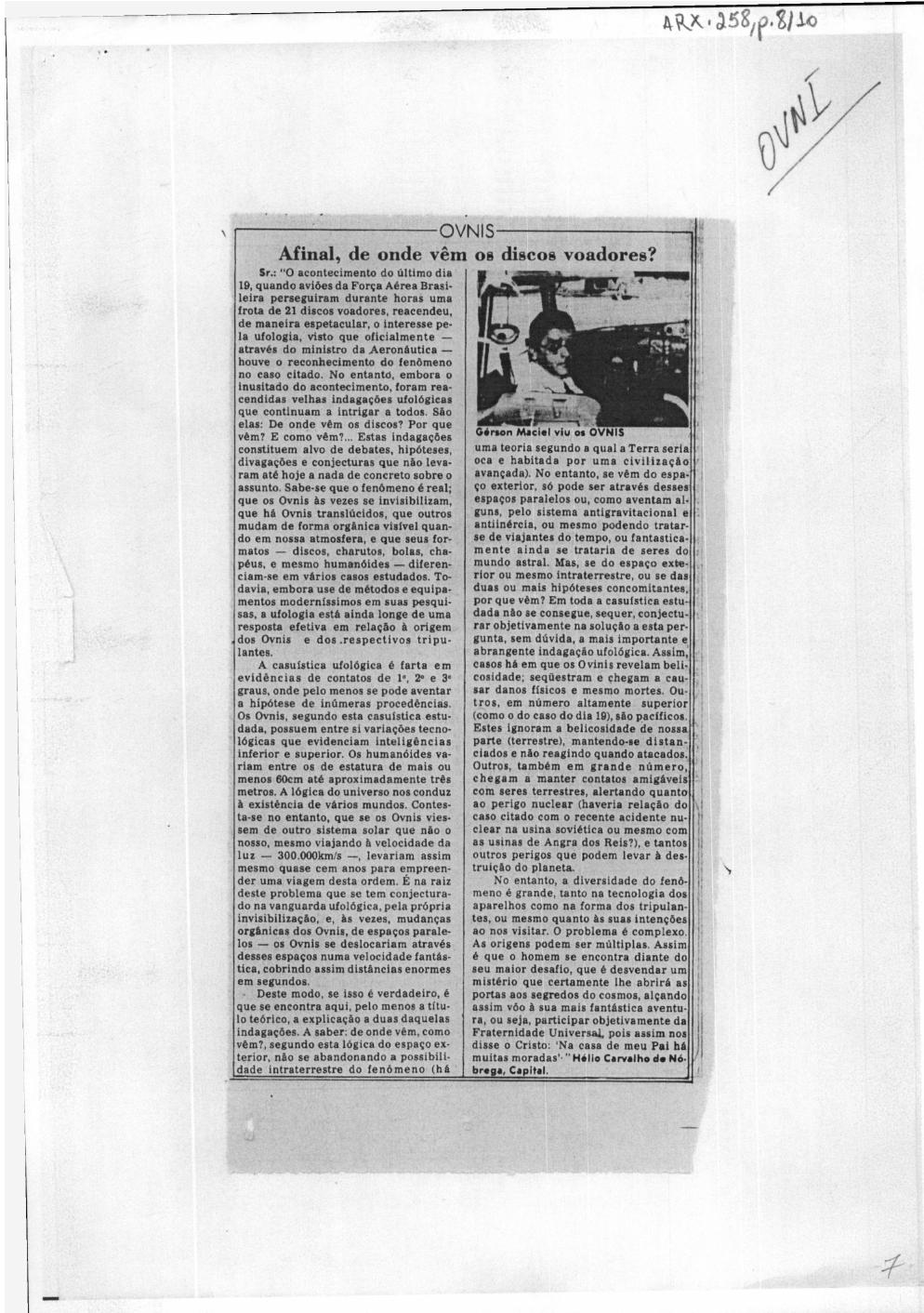 página do documento