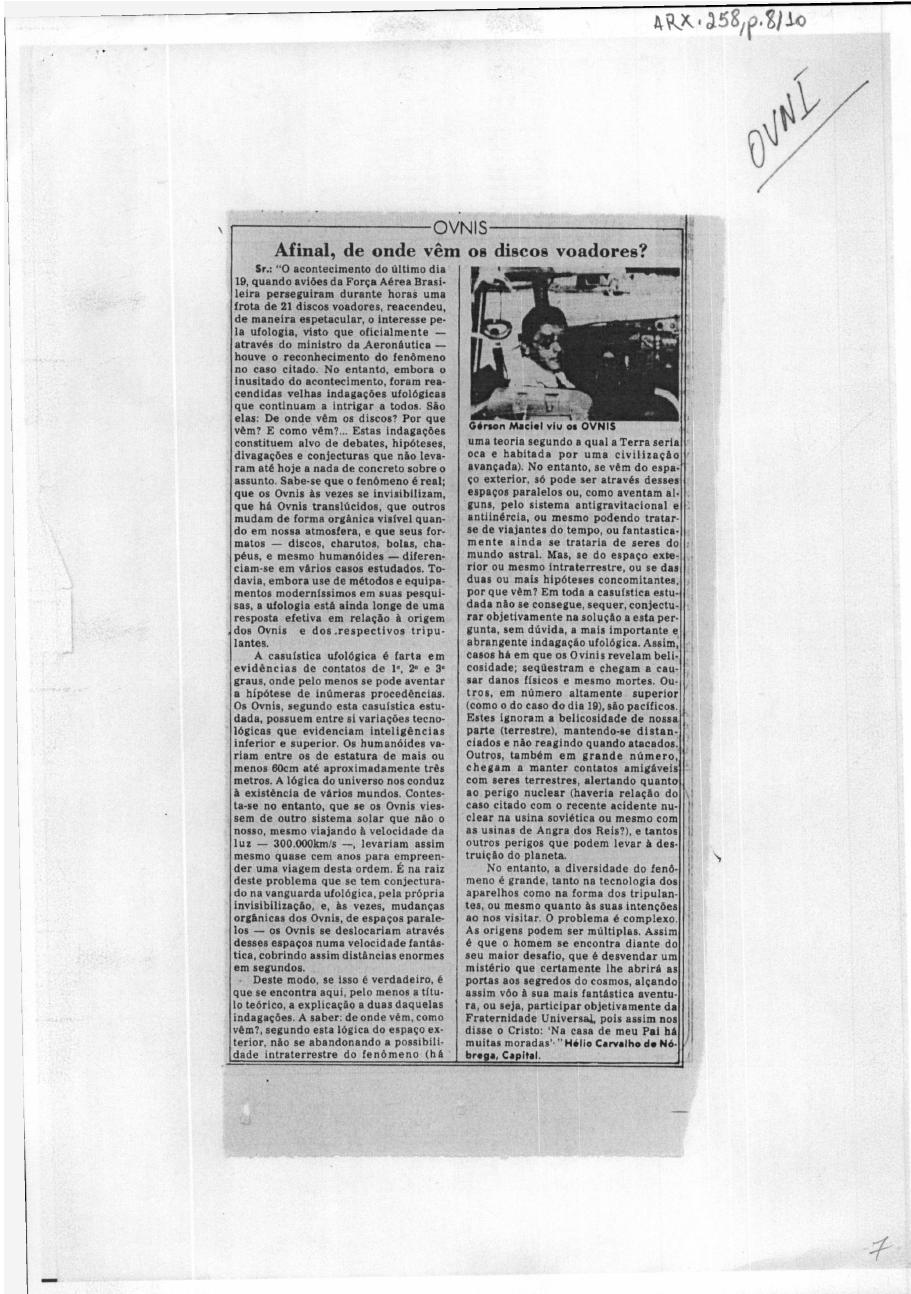 página do documento