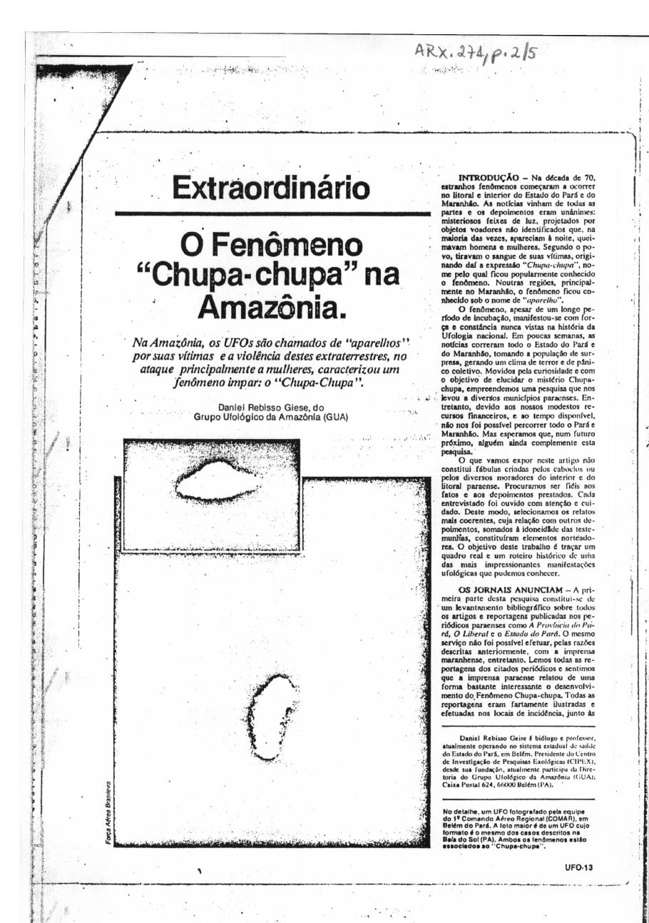 página do documento