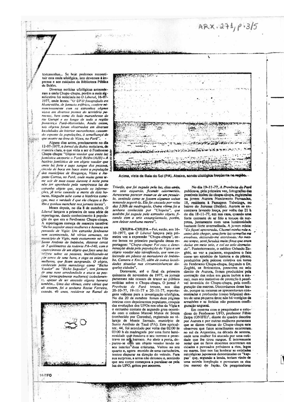 página do documento