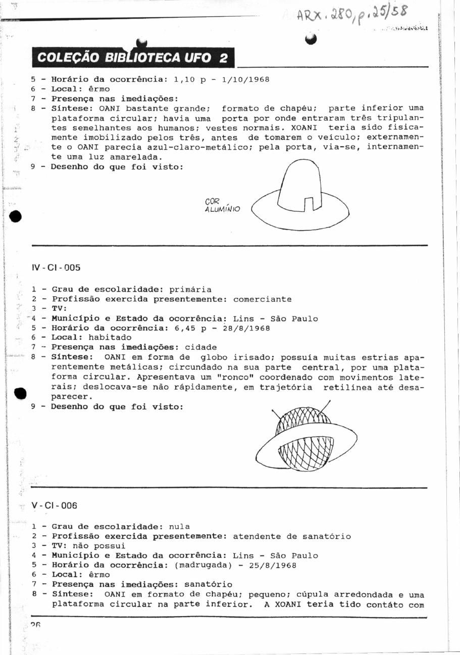 página do documento