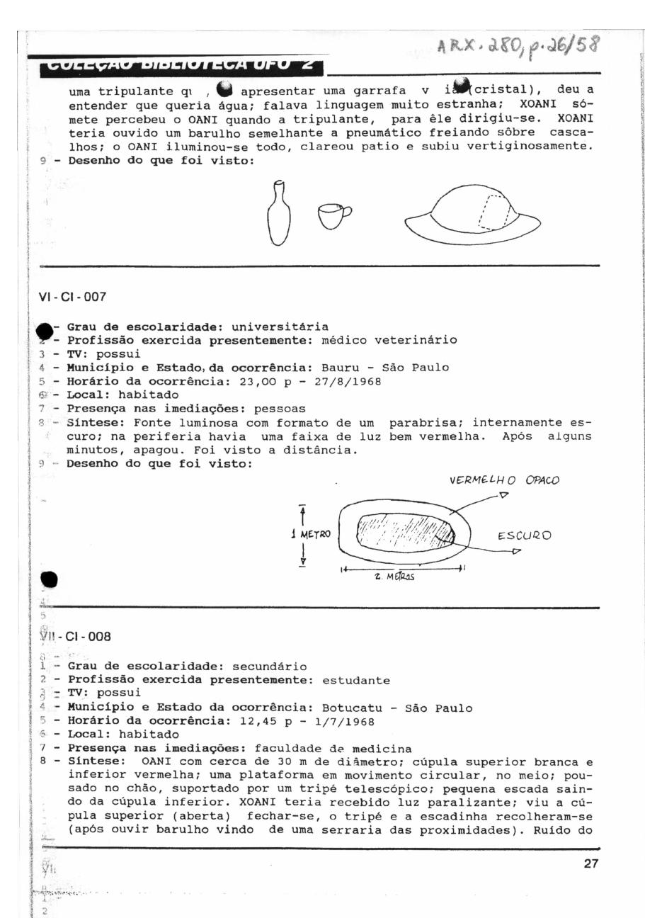 página do documento