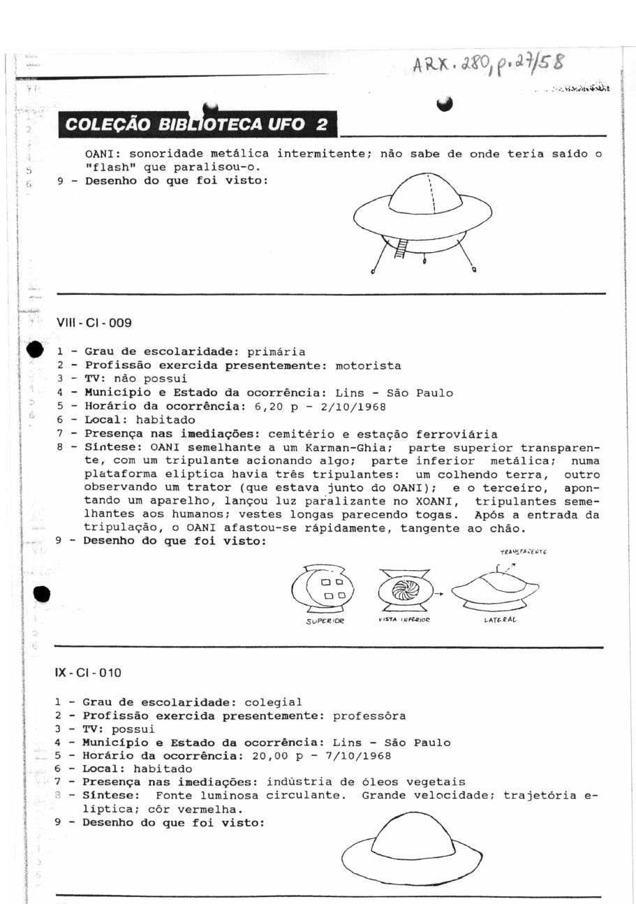 página do documento