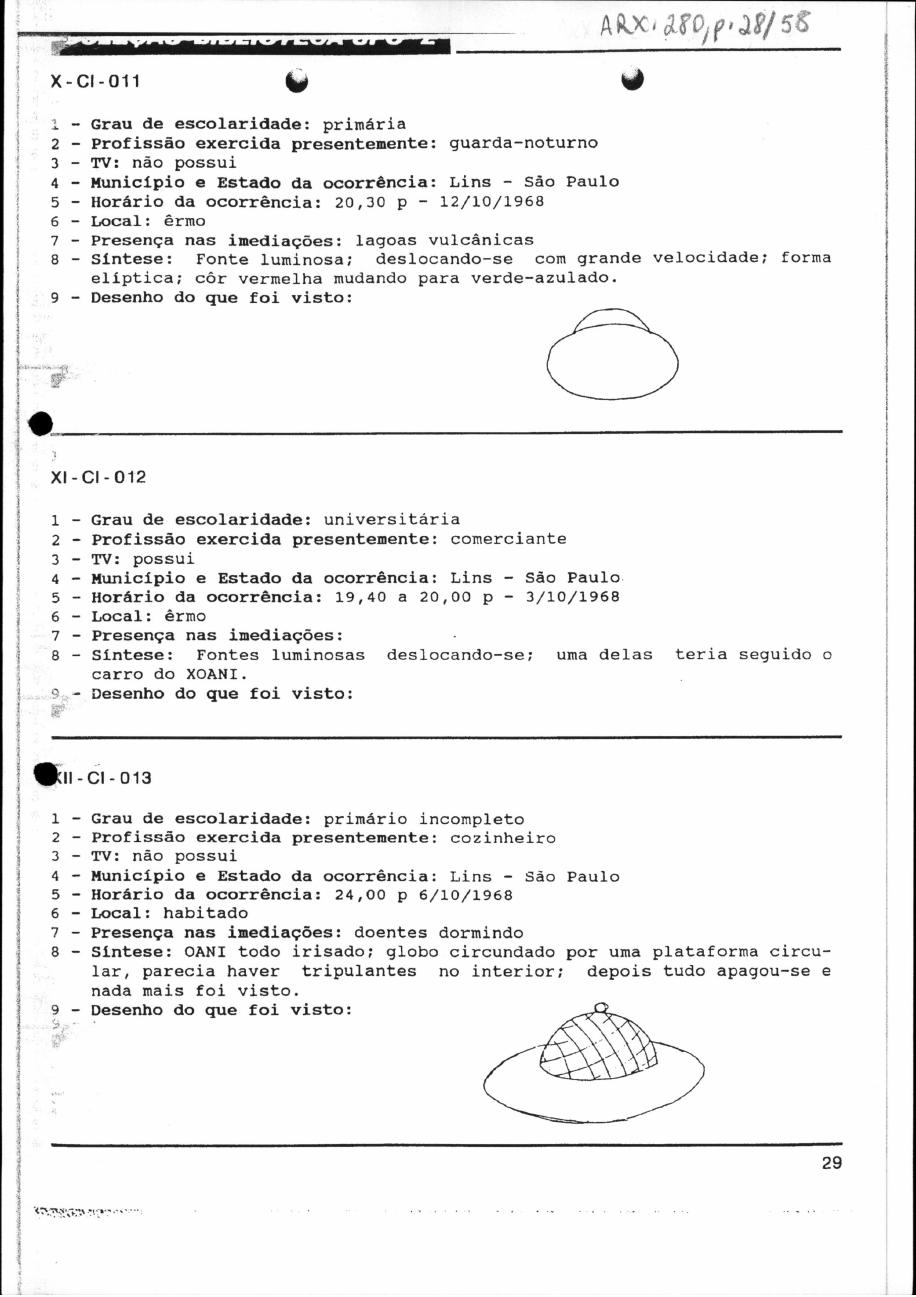 página do documento
