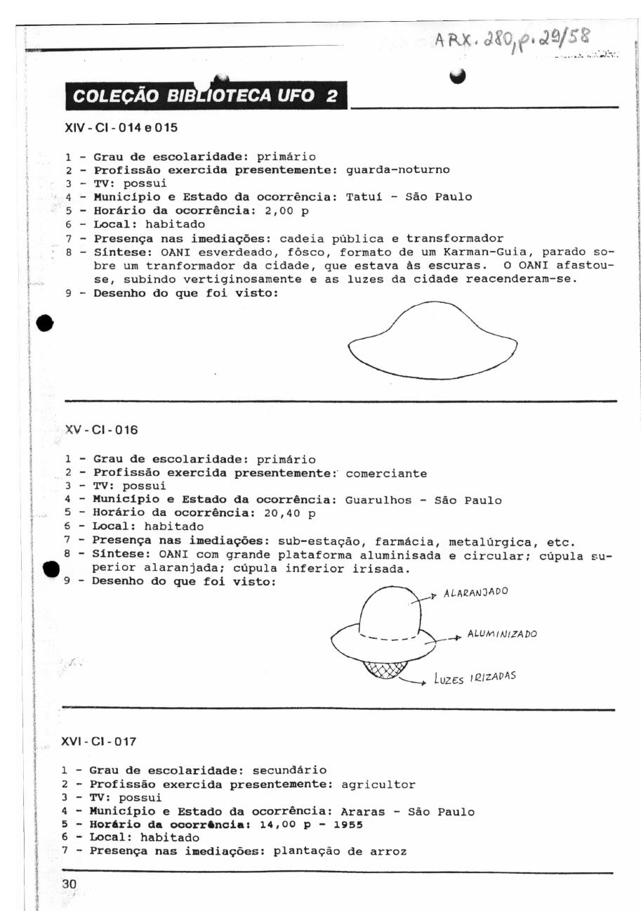 página do documento