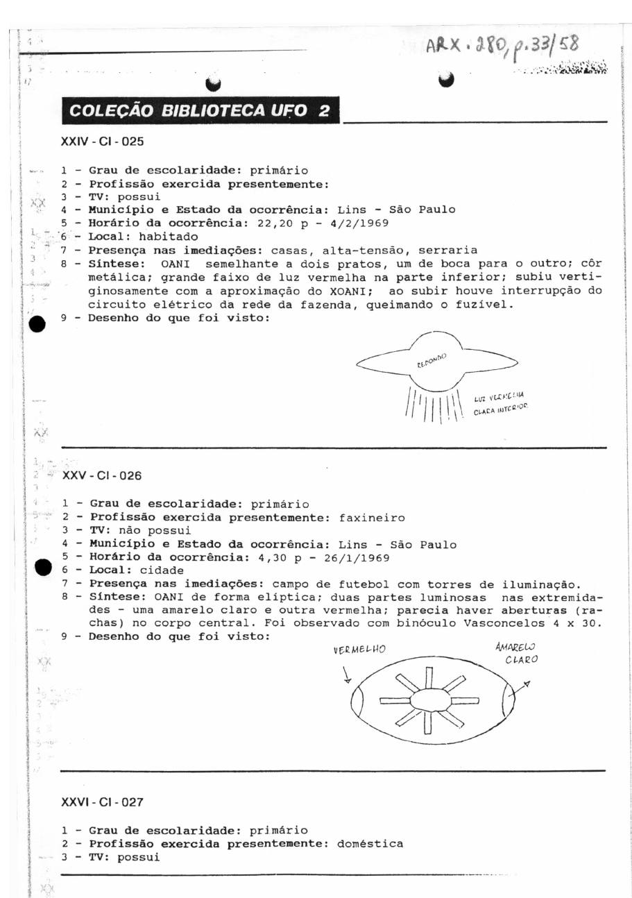 página do documento